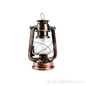 Επαναφορτιζόμενο αλουμίνιο Retro Classic Antique Kerosene Lantern